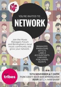 MMF Tribes Birmingham Nov 2016