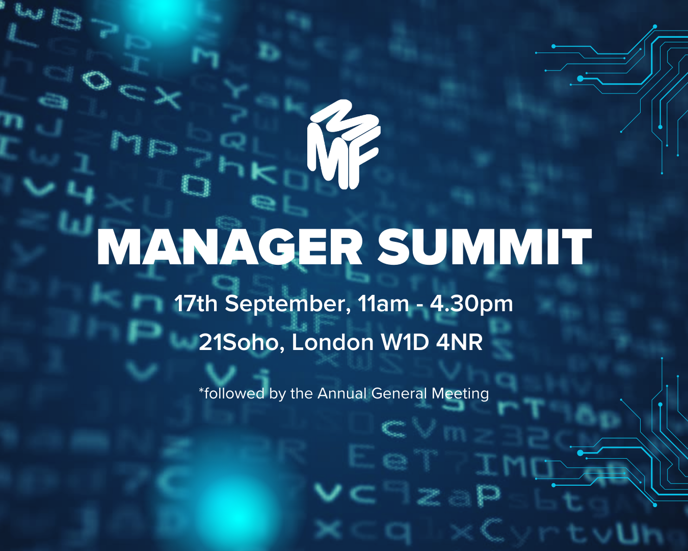 MMF Manager Summit