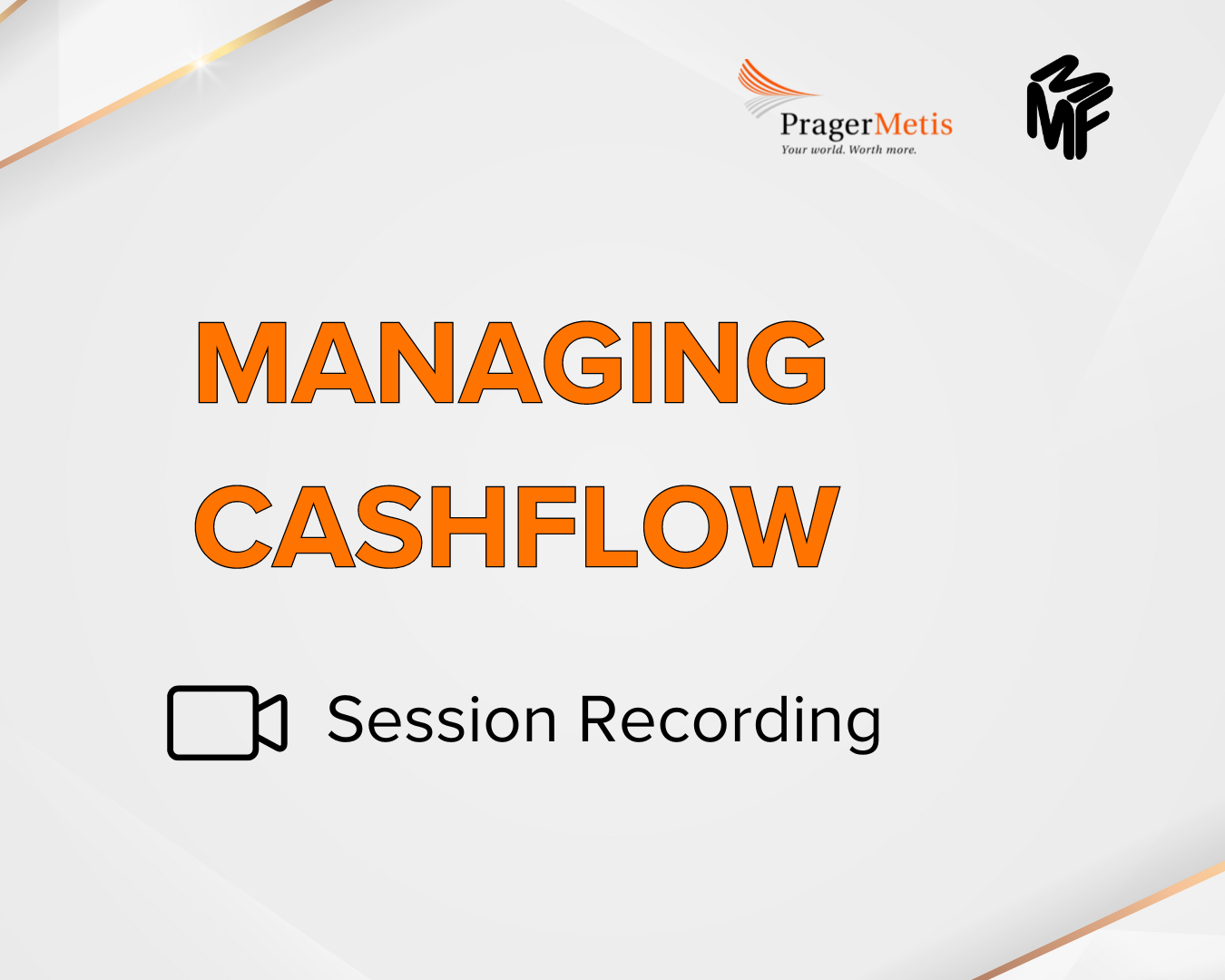 MMF Managing Cashflow Session
