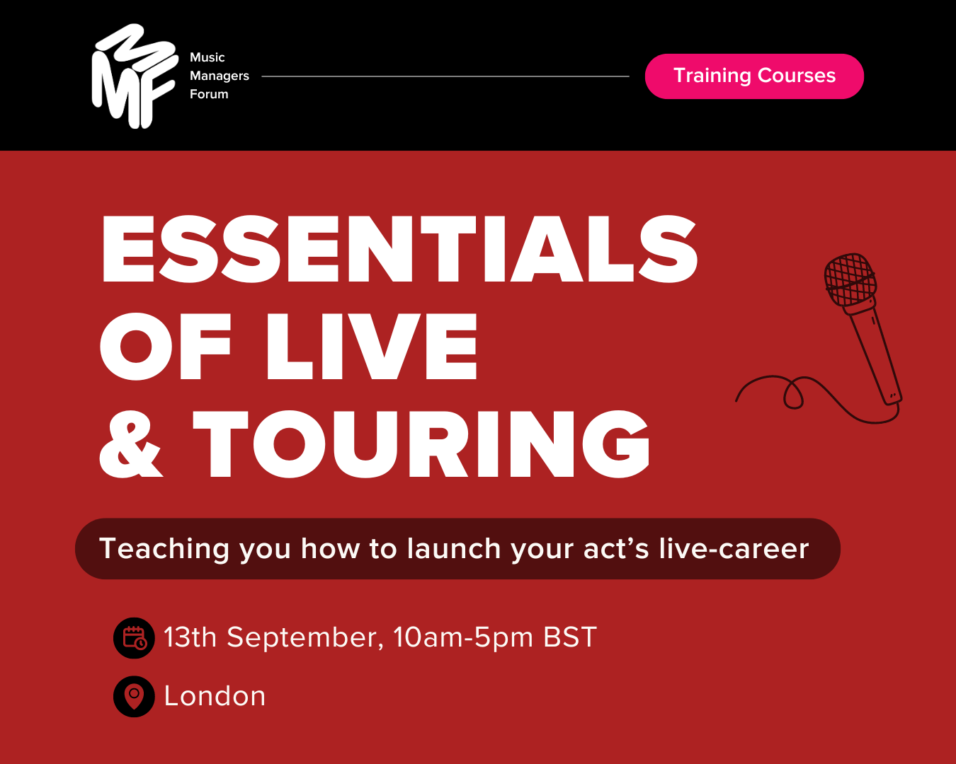 Essentials of Live & Touring Training (London)