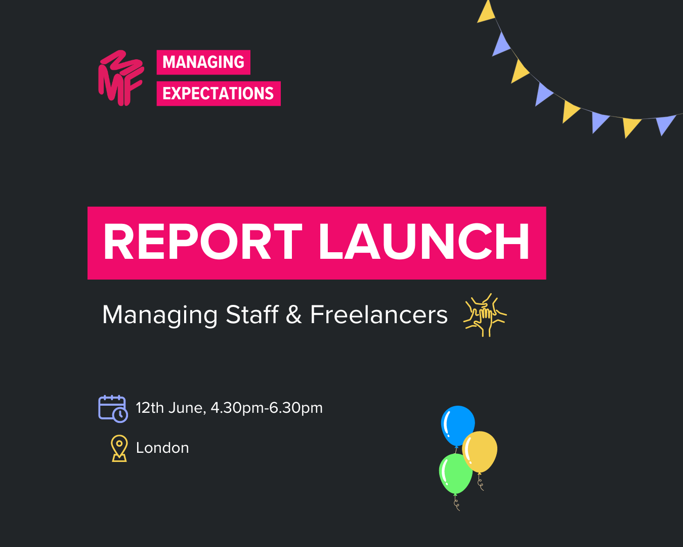 MMF Report Launch: Managing Staff & Freelancers