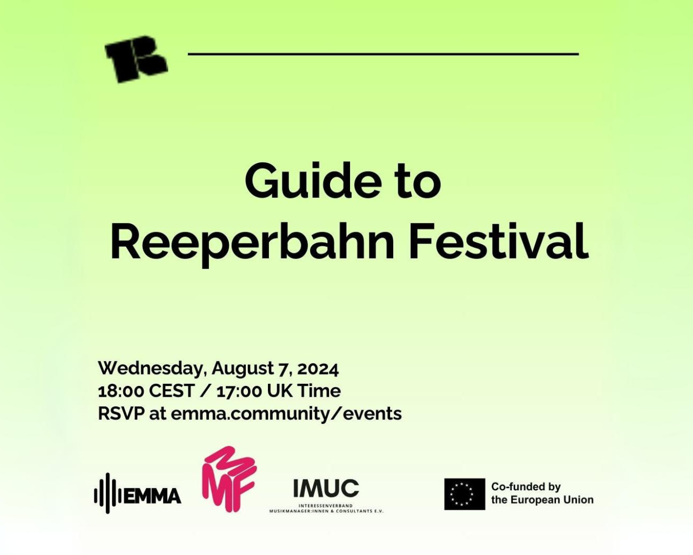 Guide to Reeperbahn Festival