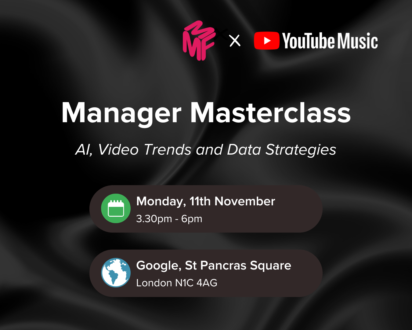 MMF x YouTube Music Masterclass: AI, Video Trends and Data Strategies