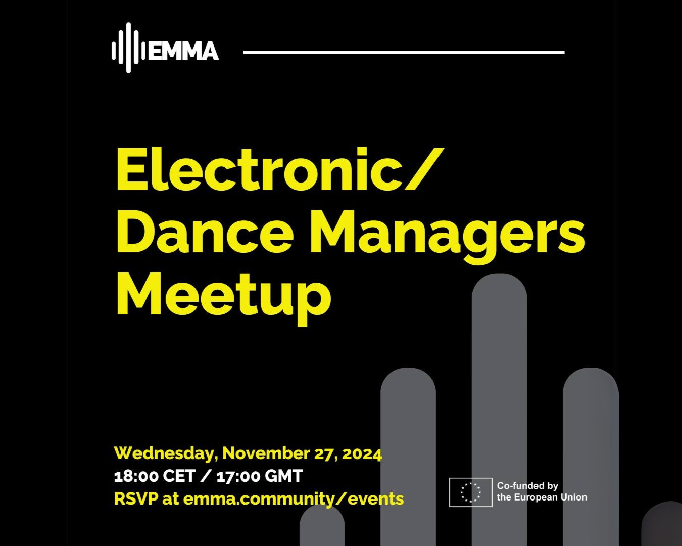 EMMA Electronic/Dance Managers Meetup