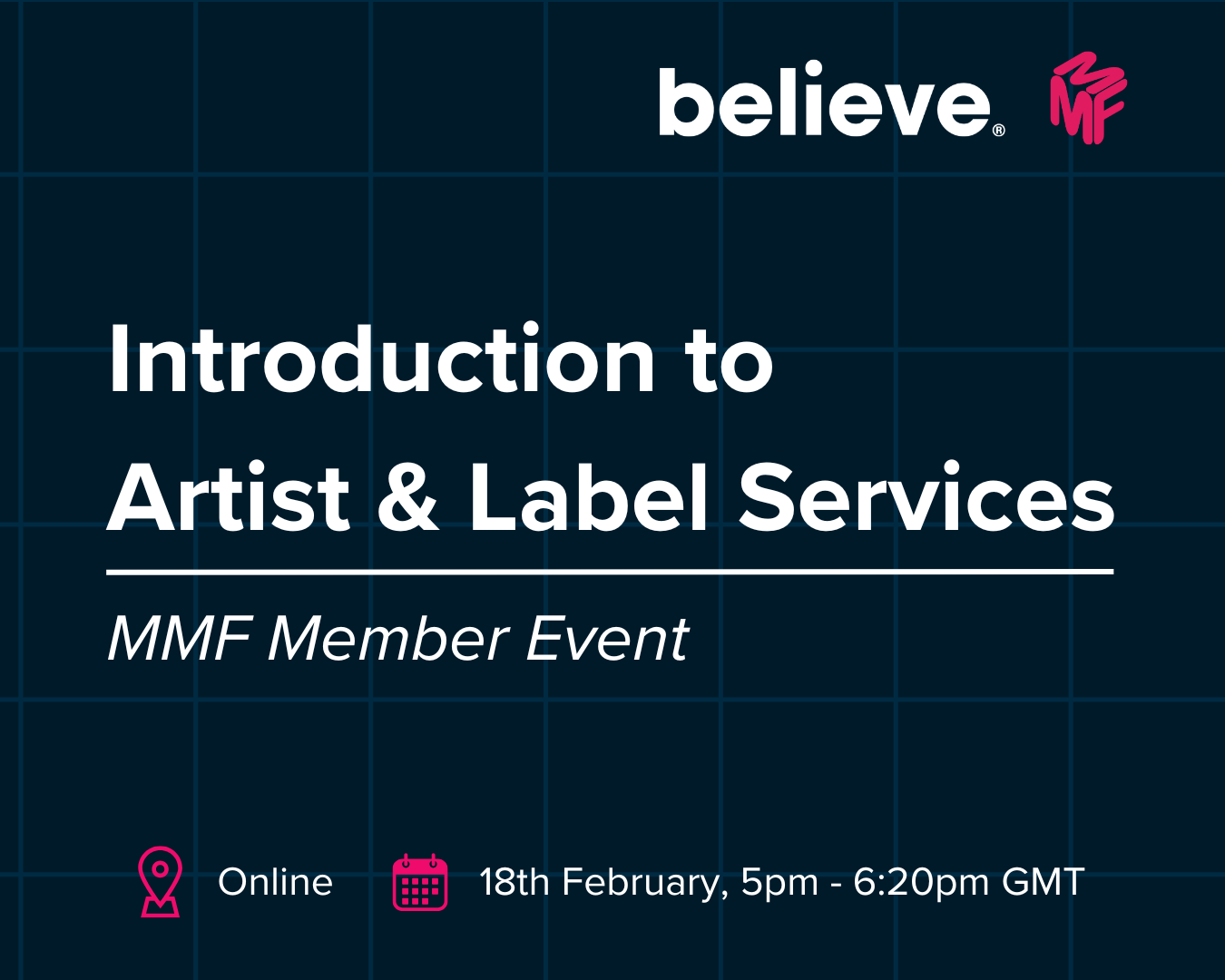 MMF Introduction to Artist & Label Services with Believe