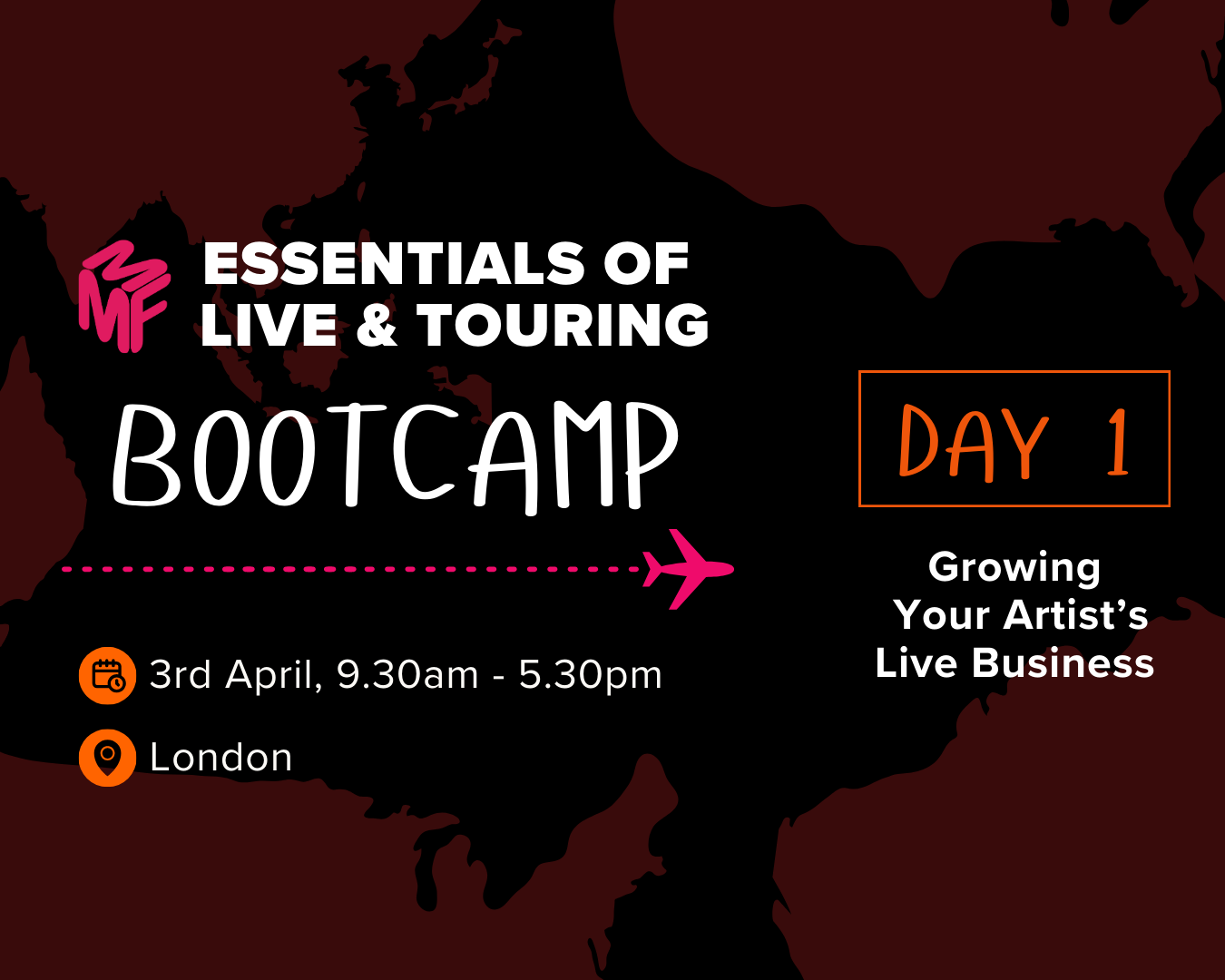 Essentials of Live & Touring Bootcamp – Growing Your Artist’s Live Business