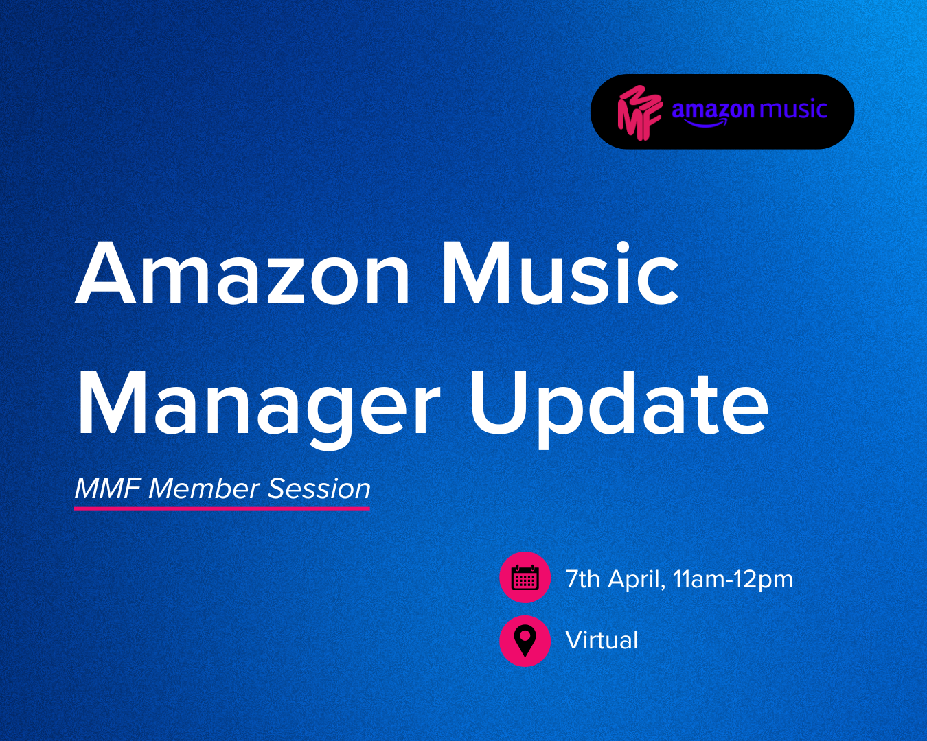 Amazon Music Manager Update