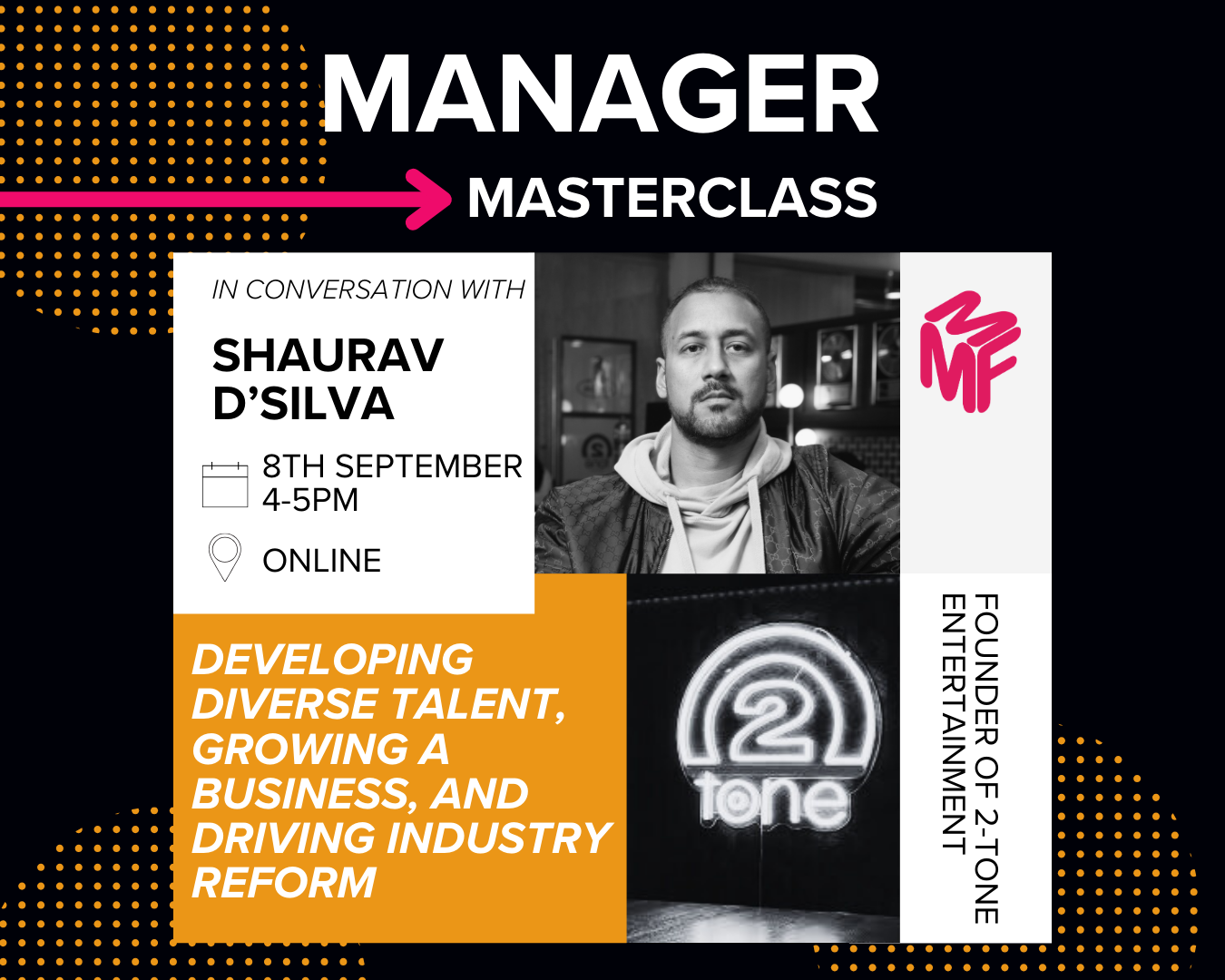 MMF Manager Masterclass: Shaurav D’Silva