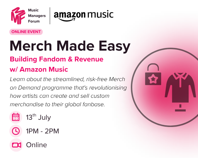 Merch Made Easy: Building Fandom & Revenue w/ Amazon Music